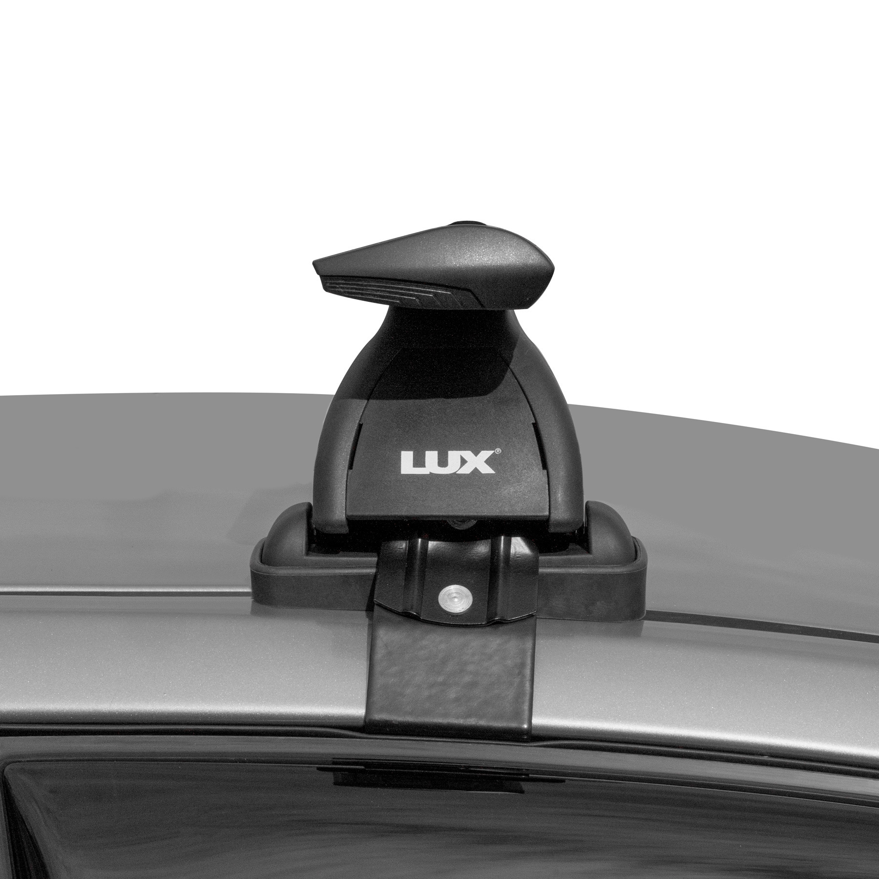 LUX Трэвел 82 Black - багажник на крышу Geely MK седан