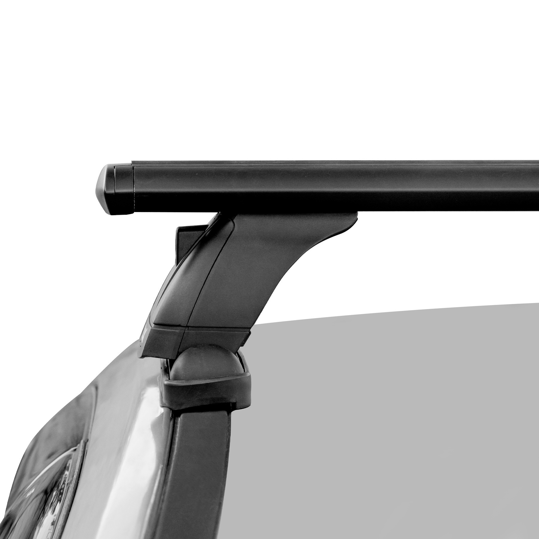 LUX Трэвел 82 Black - багажник на крышу Nissan Wingroad / AD Y12 2006-