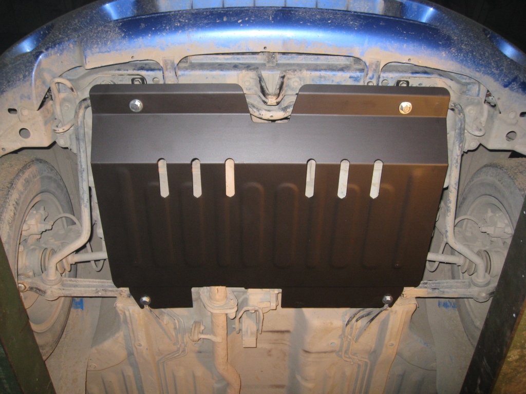Защита картера и КПП Suzuki Swift /  Chevrolet Cruze правый руль 2000-2005 сталь 2мм