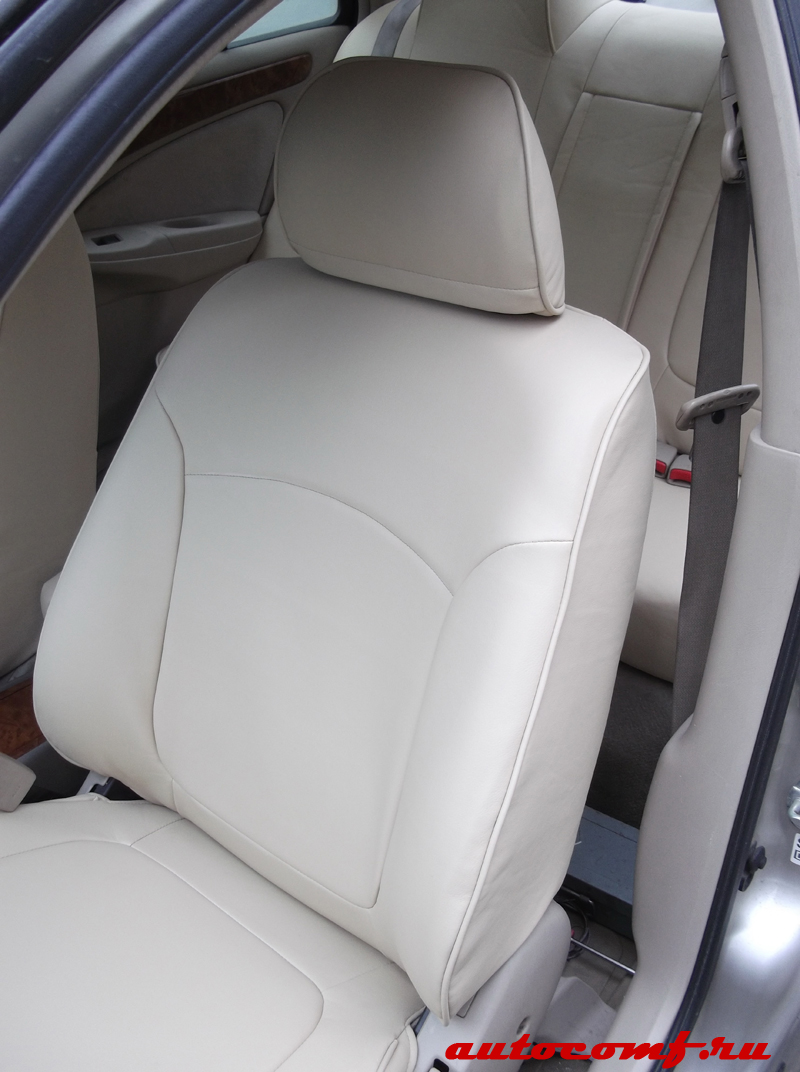 Чехлы из экокожи Nissan Bluebird Sylphy (Sunny) I+r [G10] 07.2000-11.2005 с Задним Подл  (Мод.121.0) Автокомфорт