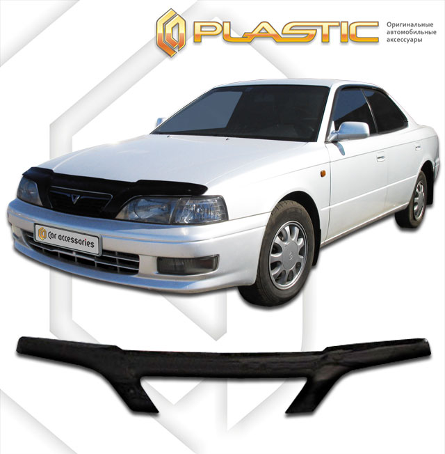 Дефлектор капота Classic черный Toyota Vista  1994-1998 СА Пластик