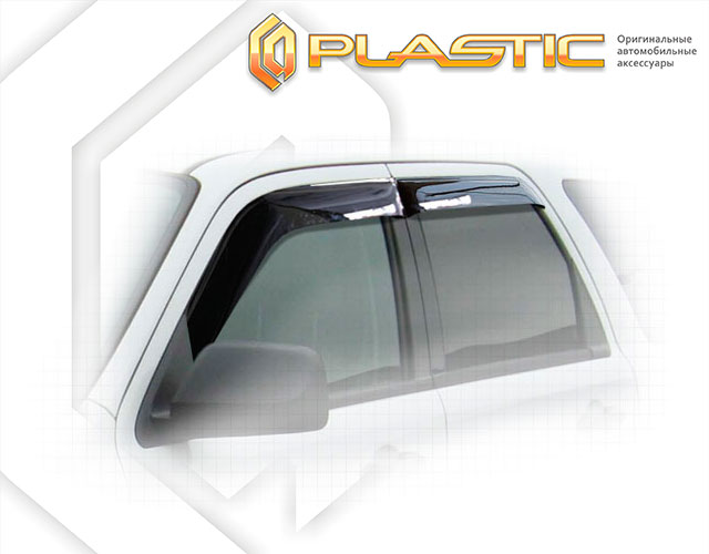 Ветровики дверей Classic полупрозрачный Ford Escape  2008-2012 СА Пластик