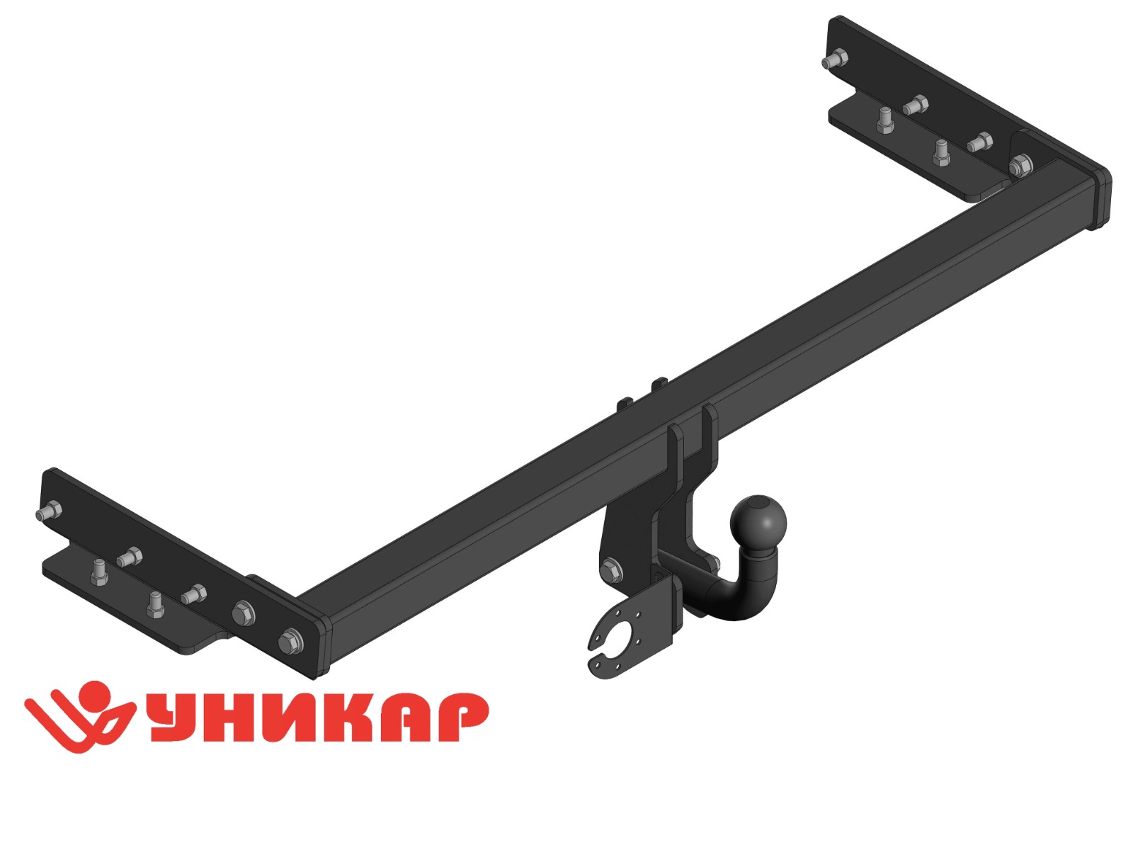 Фаркоп ТСУ Nissan X-Trail T30 I поколение, год выпуска 2001-2007 (тип шара A) Уникар