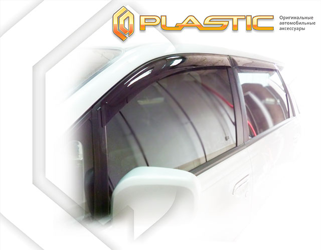Ветровики дверей Classic полупрозрачный Nissan Presage  1998-2001 СА Пластик