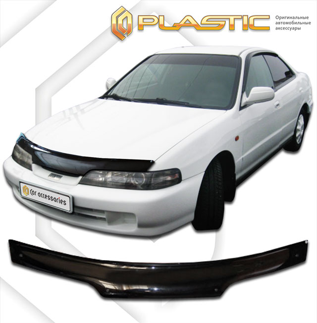 Дефлектор капота Classic черный Honda Integra  1995-2000 СА Пластик