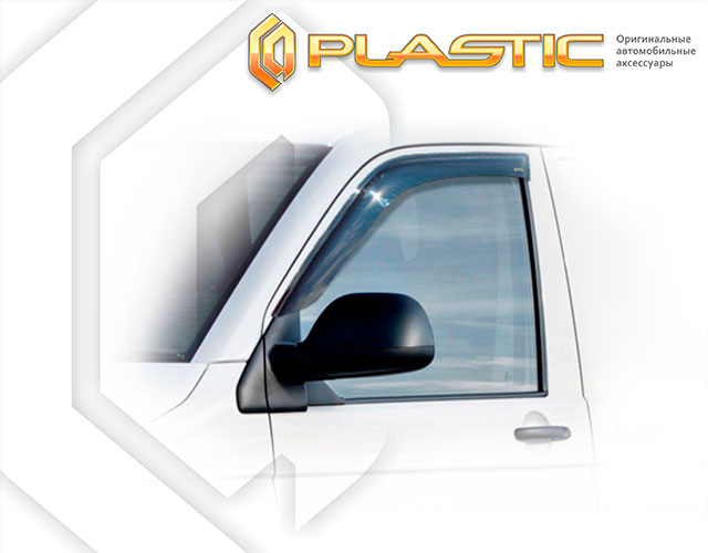 Ветровики дверей Classic полупрозрачный Volkswagen Caravelle  2015–н.в.  СА Пластик