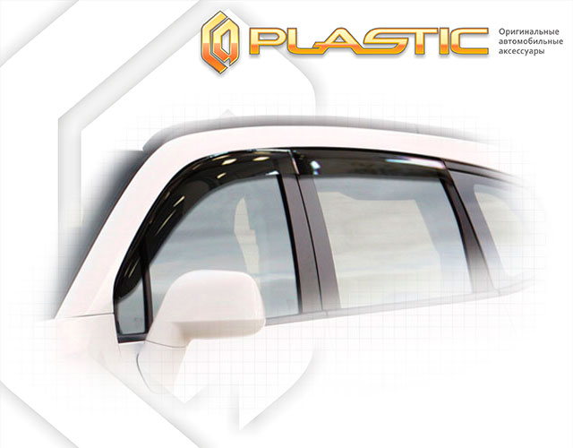 Ветровики дверей Classic полупрозрачный Chevrolet Orlando  2011–н.в. СА Пластик