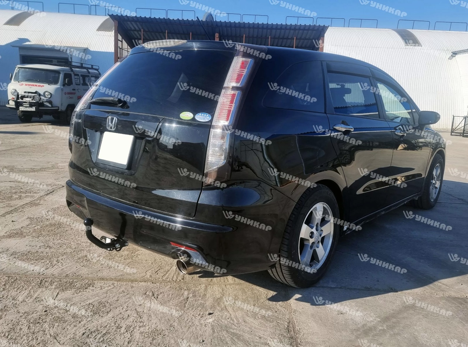 Фаркоп ТСУ Honda Stream II поколение, год выпуска 2006 - 2014 (тип шара A) Уникар