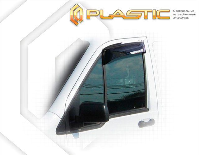 Ветровики дверей Classic полупрозрачный Ford Tourneo Connect 2002-2009 СА Пластик