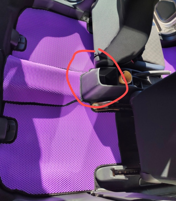 !Коврики в салон EVA Honda Fit 3 2013->/ Shuttle 2014-> (БЕЗ ПОДЛОКОТНИКА)