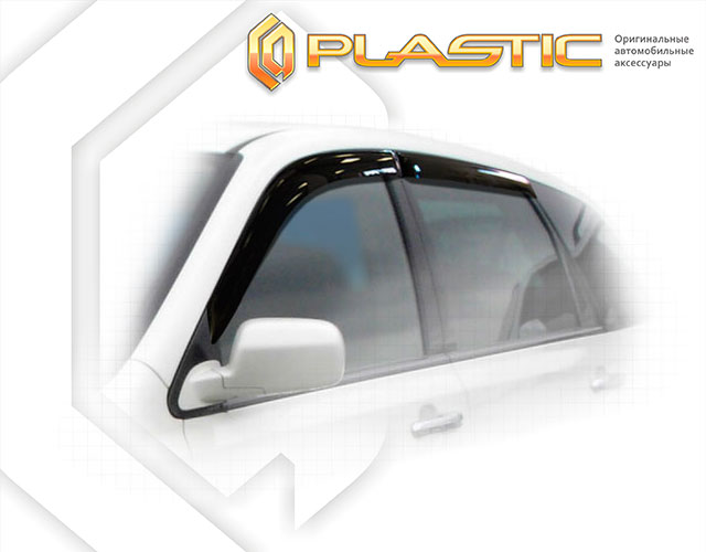 Ветровики дверей Classic полупрозрачный Honda Avancier  1999-2003 СА Пластик