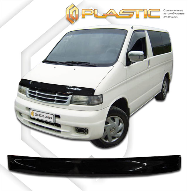 Дефлектор капота Classic черный Mazda Bongo Friendee  1995-1999 СА Пластик