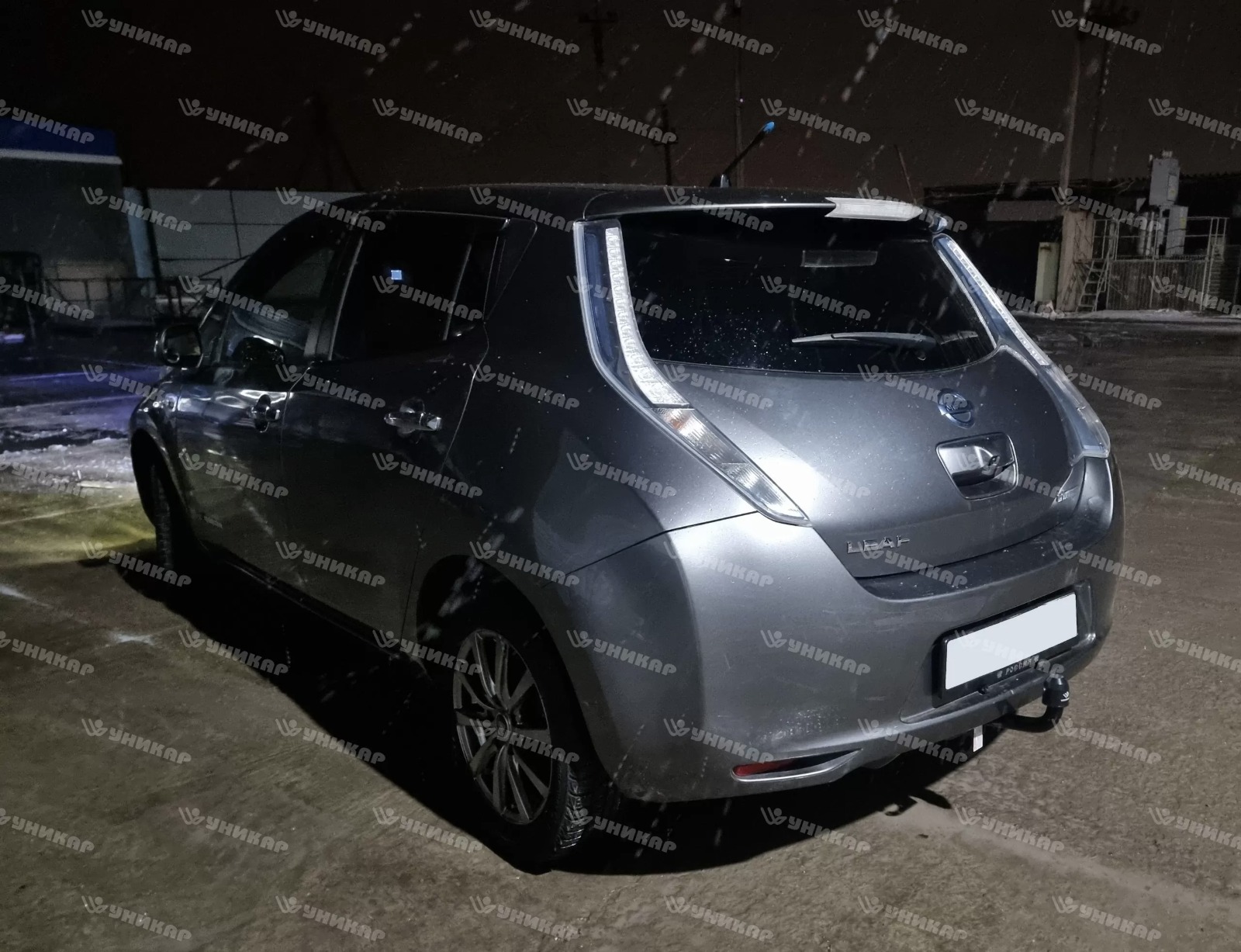 Фаркоп ТСУ Nissan Leaf AZE0 / ZE1 , год выпуска 2009-2025 (тип шара A) Уникар