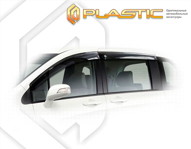 Ветровики дверей Classic полупрозрачный Honda Freed  2008–2011 СА Пластик