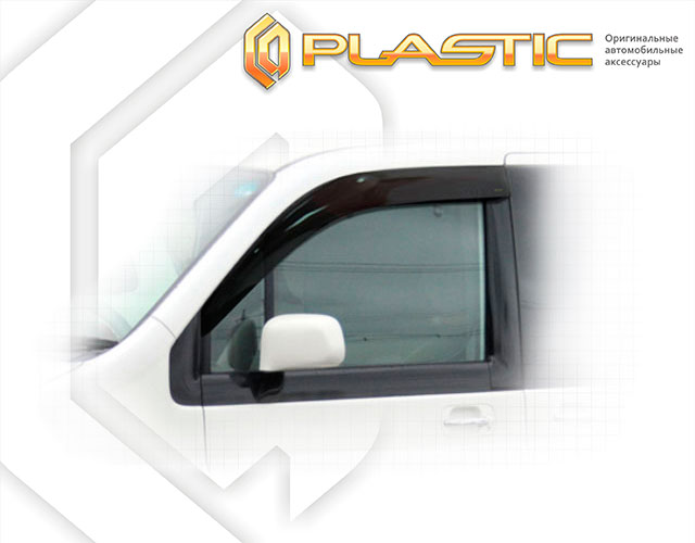 Ветровики дверей Classic полупрозрачный Honda Mobilio  2001-2004 СА Пластик