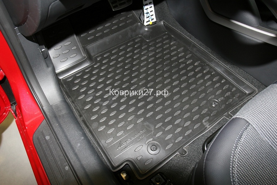Коврики в салон HYUNDAI Veloster, 2012-> 4 шт. (полиуретан)