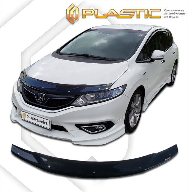 Дефлектор капота Classic черный Honda Jade  2014-2020 СА Пластик