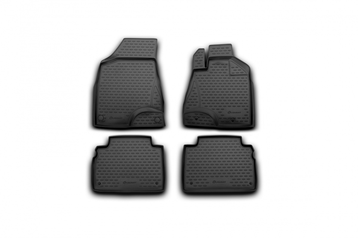 Коврики в салон TOYOTA Harrier (10, 15, 30, 35, 38) 1998-2008, Kluger П.Р., 4 шт. (полиуретан)