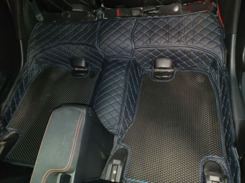 Коврики 3D в салон, кожа. Honda Fit 3. 2013 - н.в.