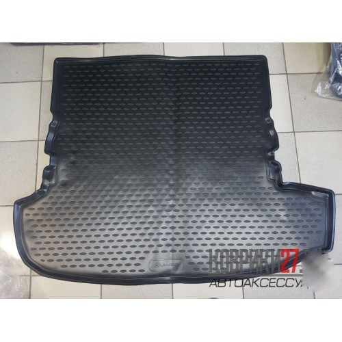 Коврик в багажник TOYOTA Wish (XE20), 2009-2012, минивэн, правый руль, 1 шт. (полиуретан)
