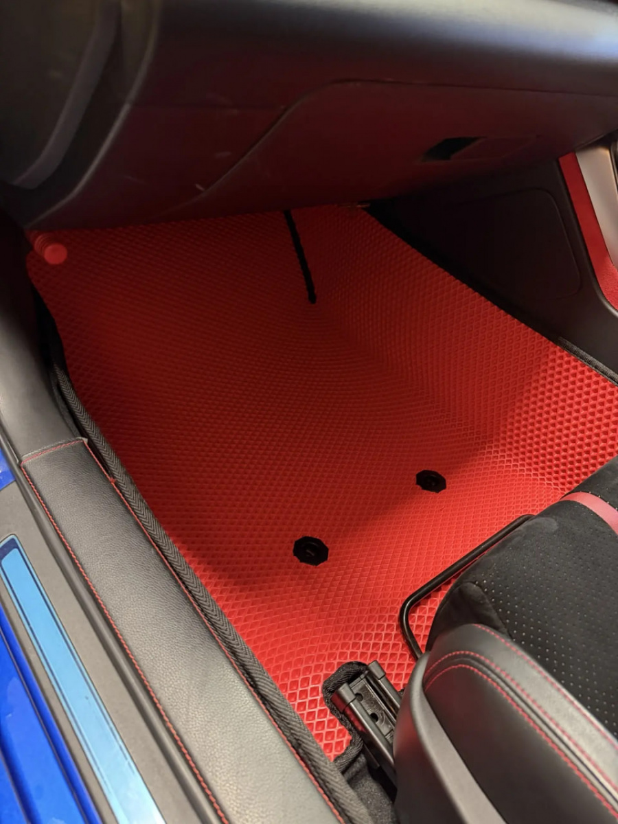 Коврики в салон 3D EVA ( поредение с бортами ) Subaru BRZ 2021-  ZD8