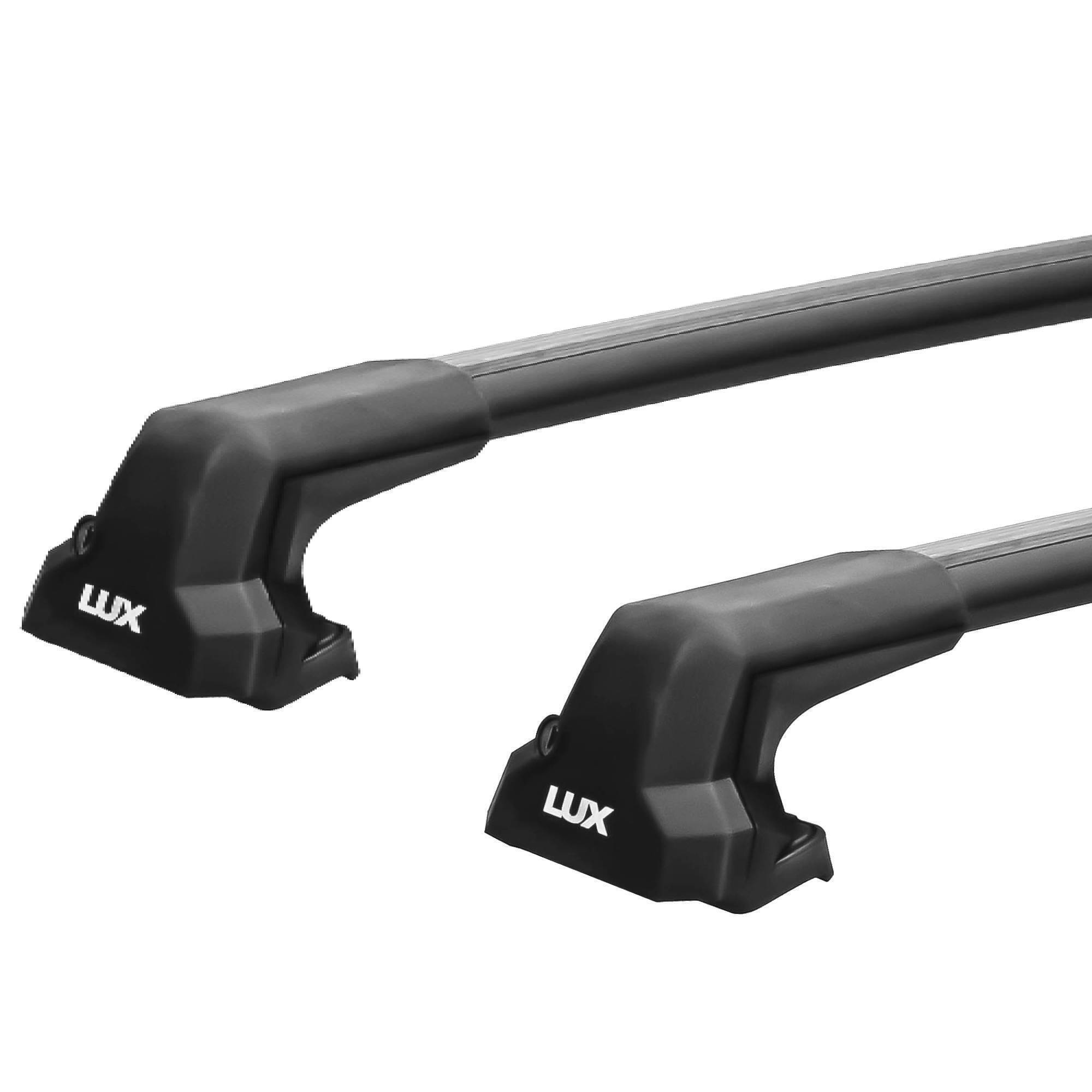 LUX CITY Nissan X-Trail 2001-2015 - багажник на крышу (дуги крыловидные черные 105 см)
