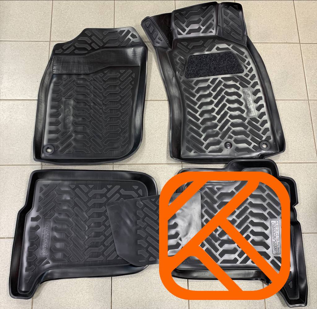 Коврики в салон Toyota Surf 185 1995-2002 полиуретан Aileron