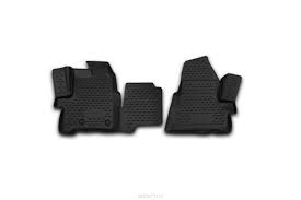 Коврики 3D в  салон FORD Tourneo Custom (1+2 seats), 2013-> , 2 шт. (полиуретан)