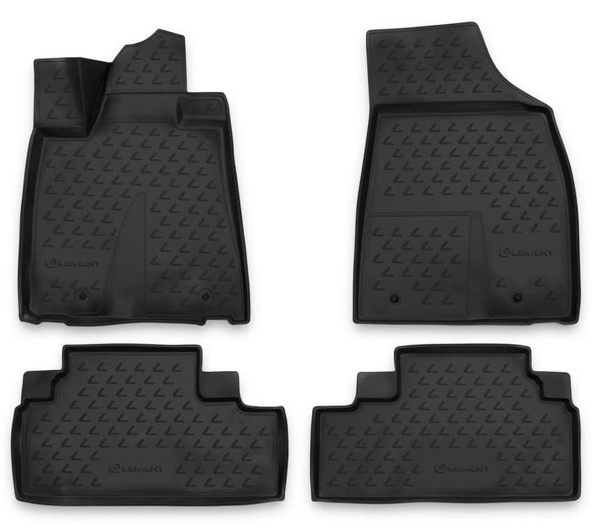 Коврики 3D в салон LEXUS RX 350, 450H, 2009-2012 4 шт. (полиуретан)