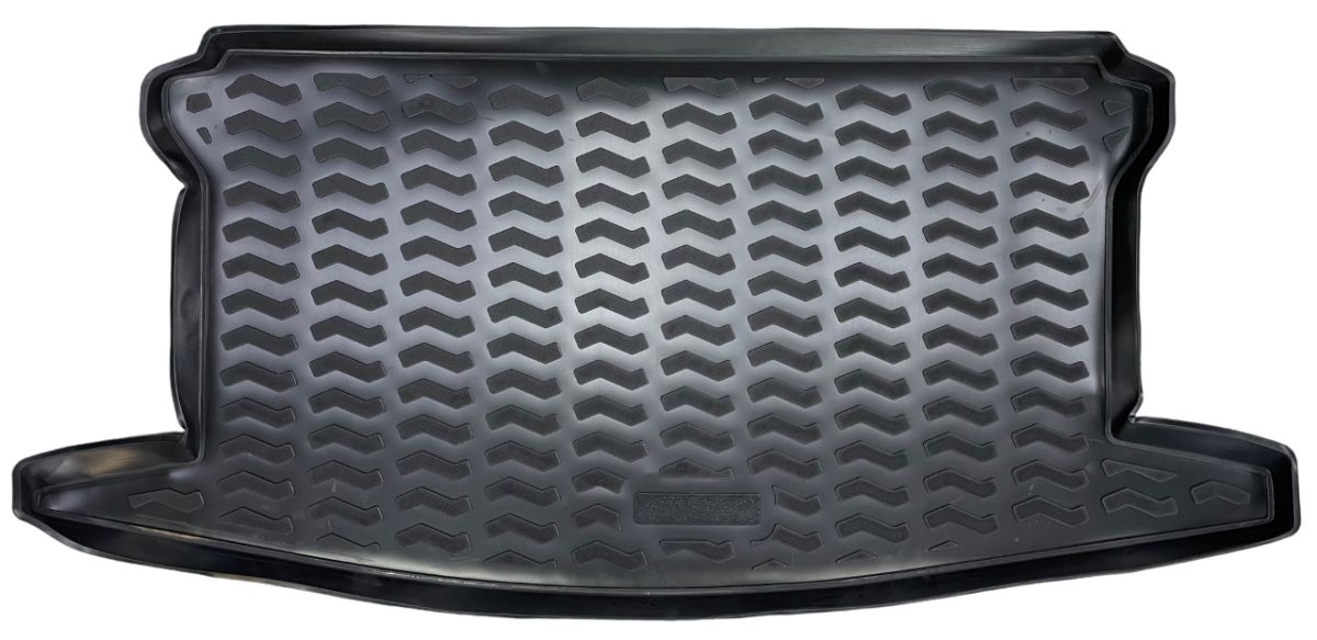 Коврик в багажник Toyota Vitz 3 с полкой (высокий пол), с 2010- (полиуретан) Aileron