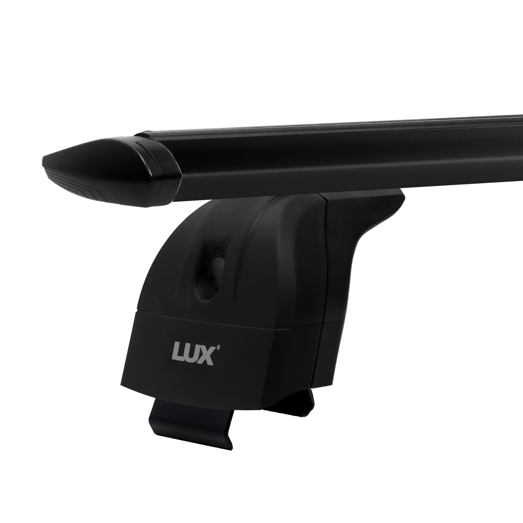LUX Трэвел 82 Black - багажник на низкие рейлинги Geely Tugella