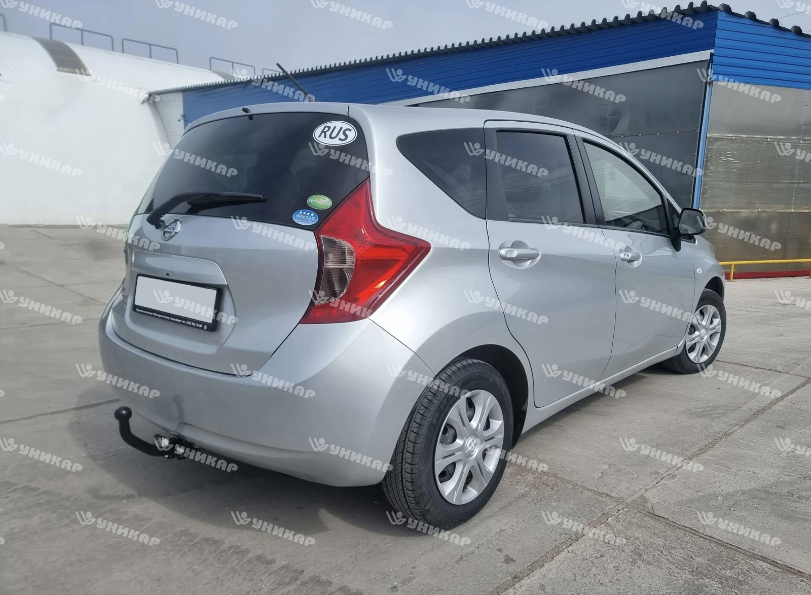 Фаркоп ТСУ Nissan Note II поколение , Е12 и HE12 год выпуска 2012-2020 (тип шара A) Уникар