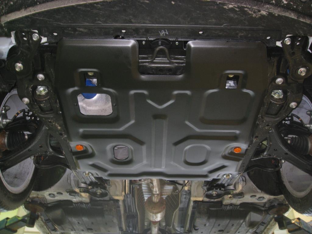 Защита картера и КПП Honda Accord 9 2013-2019 сталь 2мм (CR6 / CR7) Левый руль