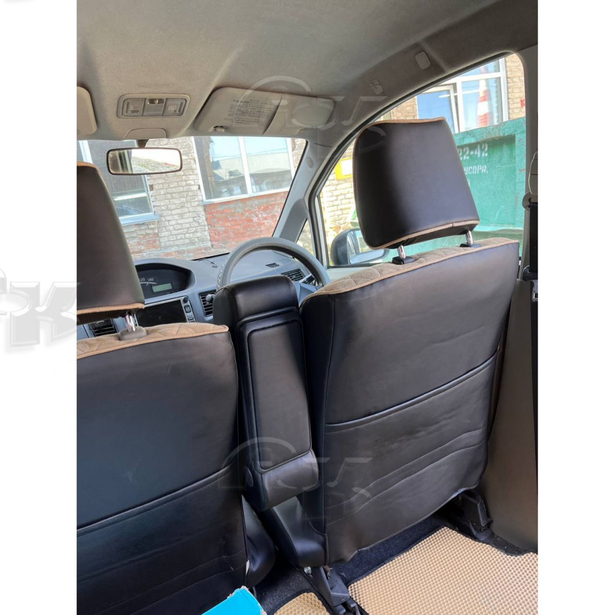 Чехлы из экокожи Daihatsu Move 5 дв. 2010 - 2014 Автокомфорт