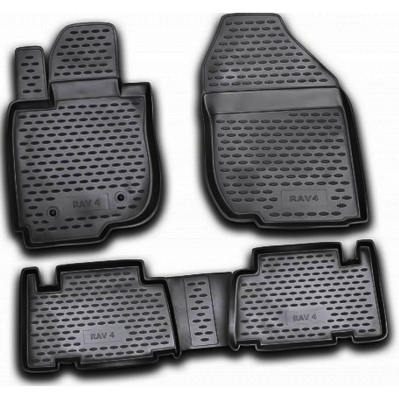Коврики в салон TOYOTA RAV4 01/2006-2010, 4 шт.(полиуретан)