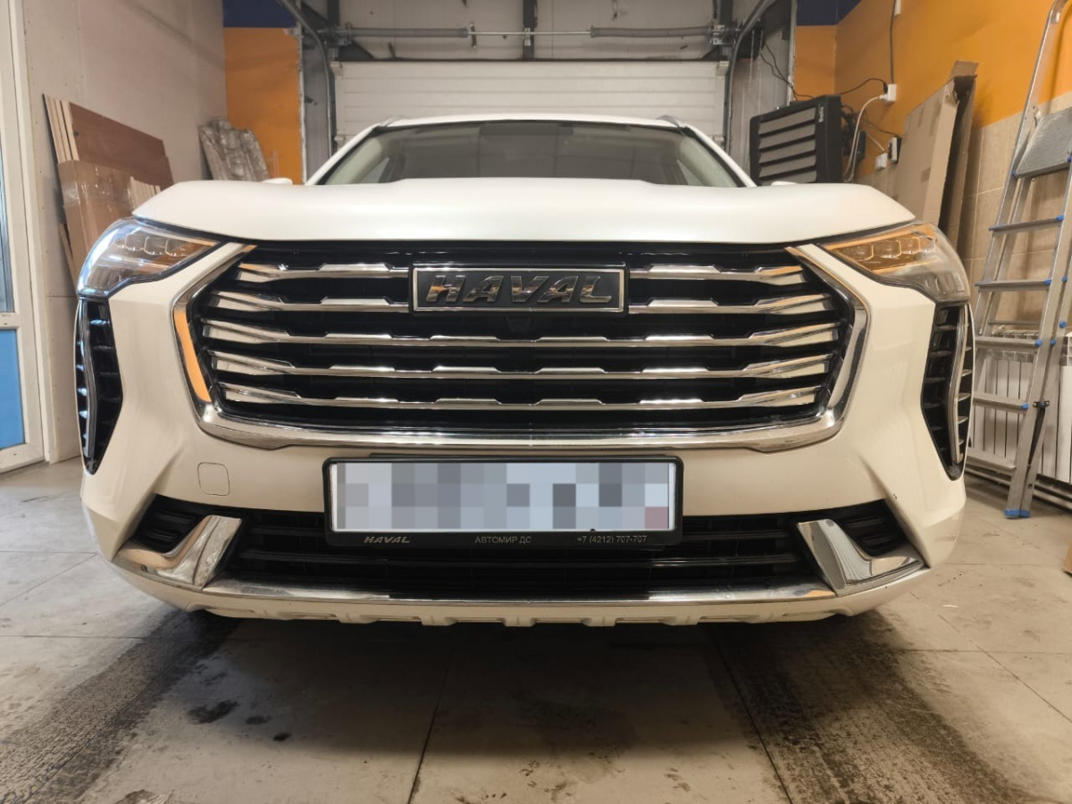 Утеплитель радиатора кожаный Haval Jolion  2020 - 2024