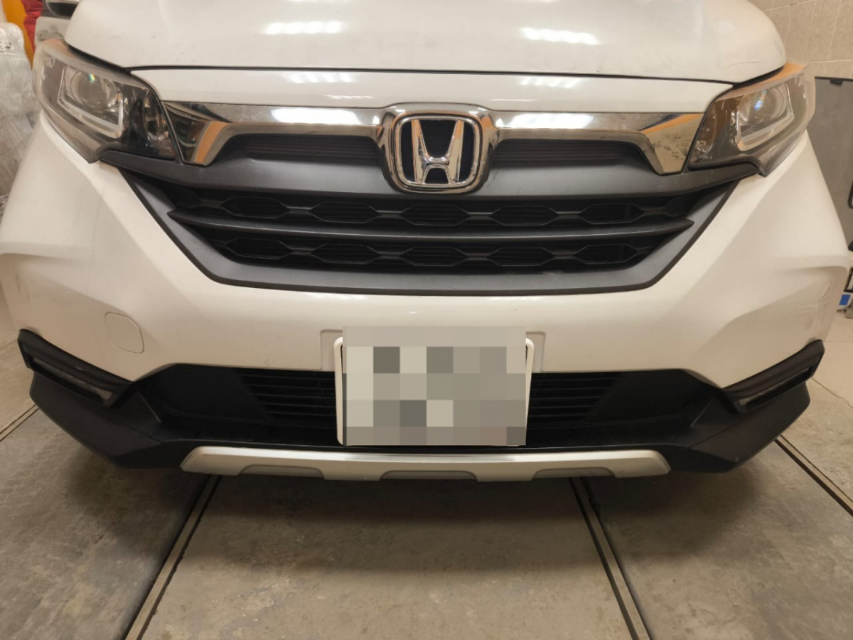 Утеплитель радиатора кожаный Honda Freed+  2019 - 2024  2 поколение Рестайлинг