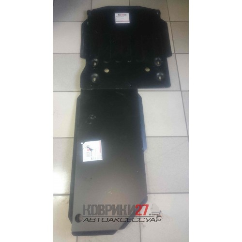 Защита КПП и раздатки Mitsubishi Pajero Mini (2части)  1998-2012  сталь 2мм