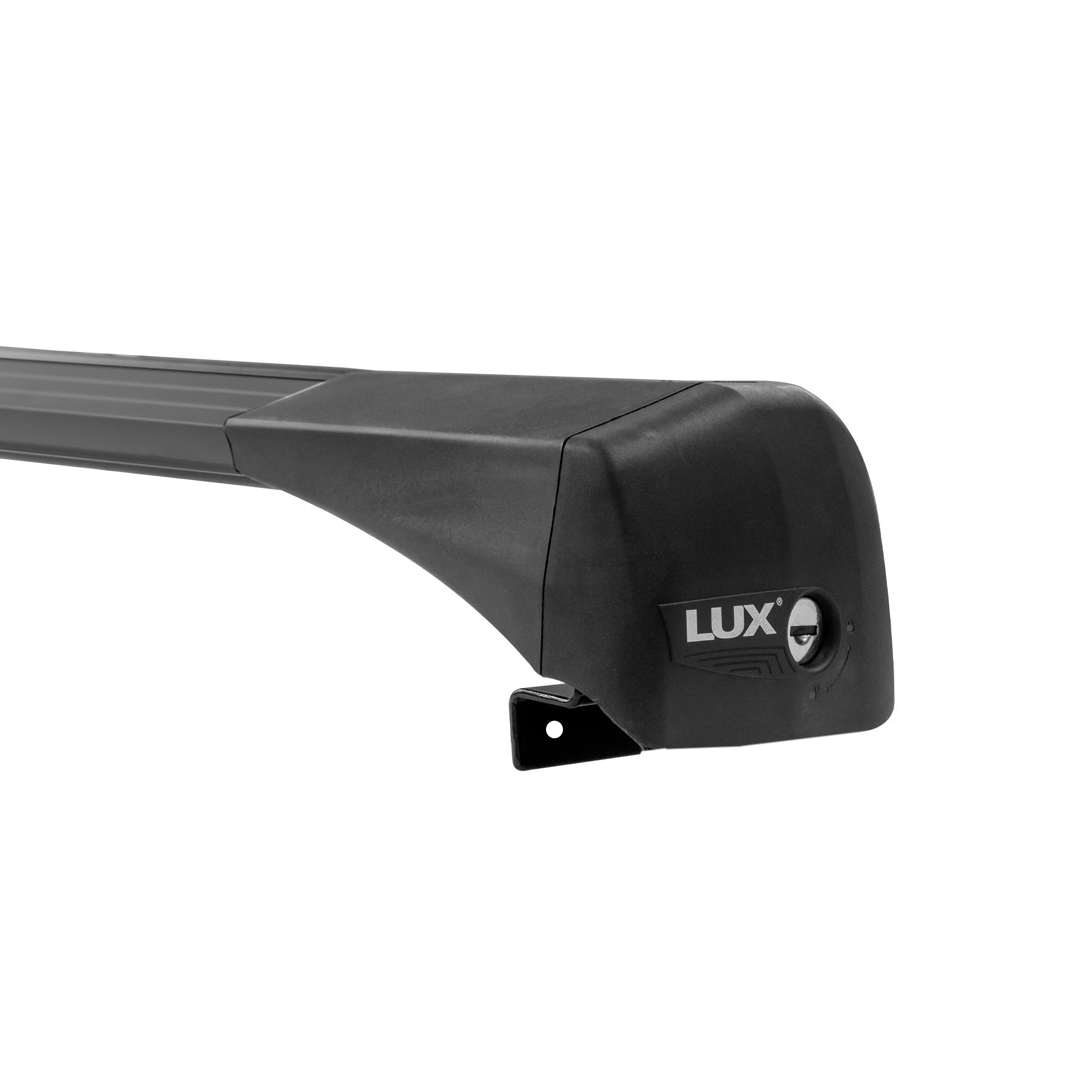БС LUX BRIDGE Nissan Pathfinder 2021- - багажник на крышу (дуги крыловидные черные 110/110 см)