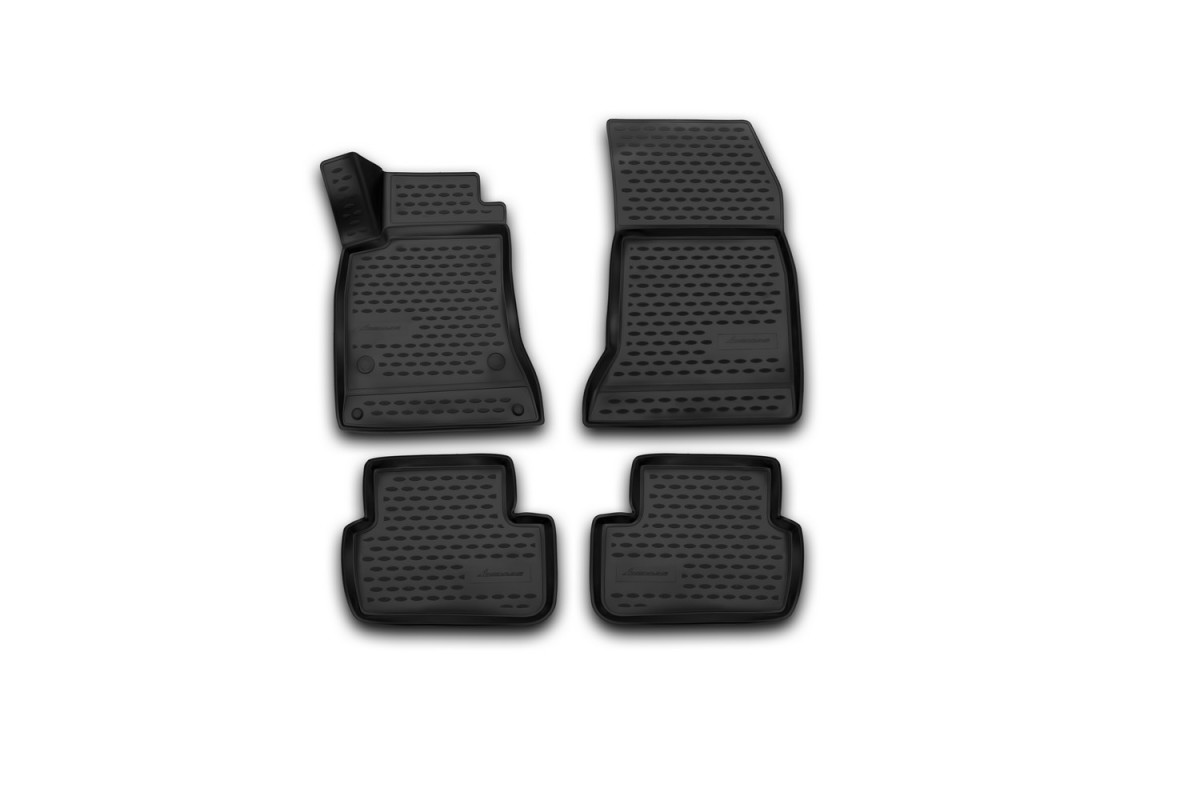 Коврики 3D в салон MERCEDES-BENZ B-Class W246, 2011->, 4 шт. (полиуретан)