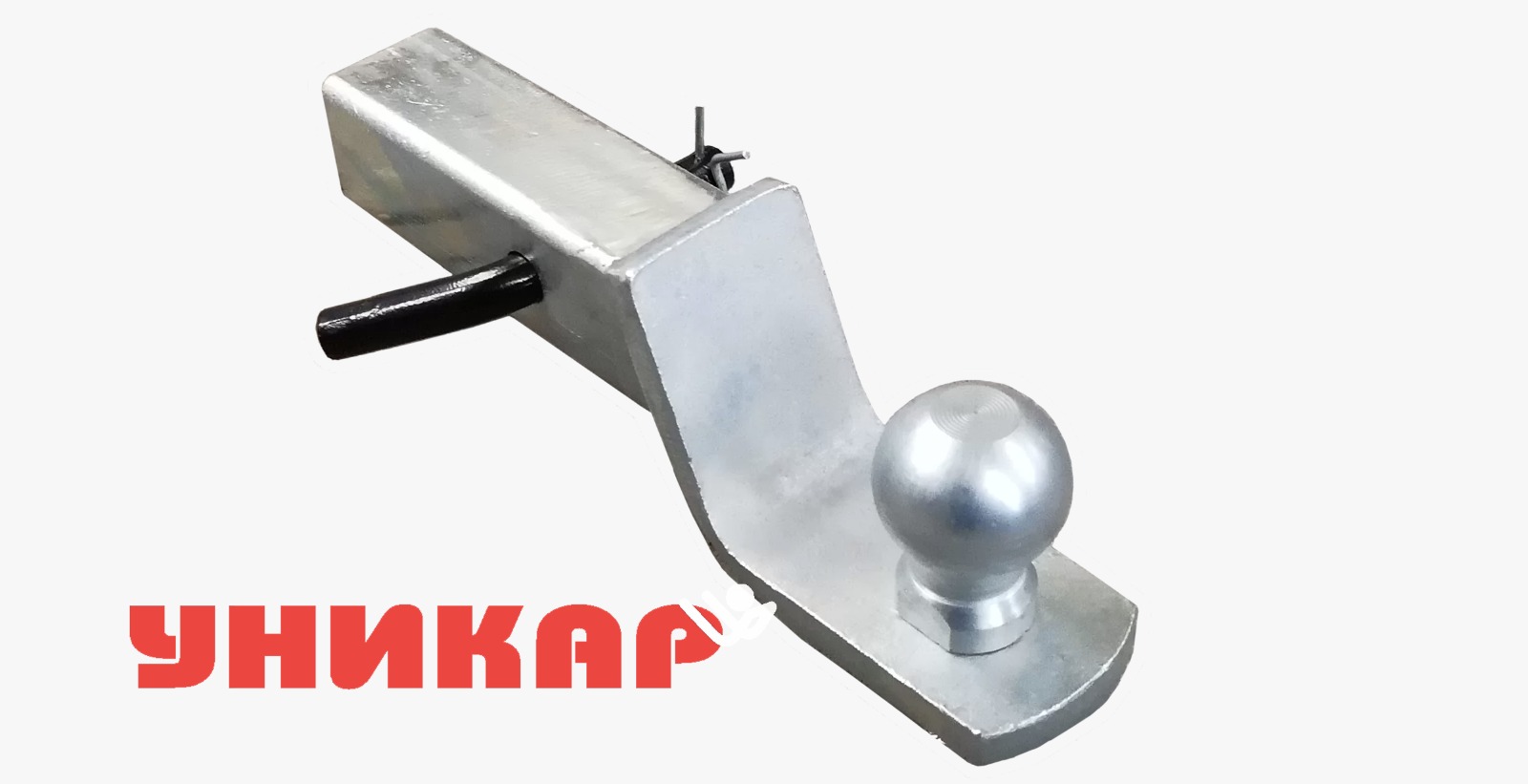 Вставка под американский квадрат 50мм. Шар тип E (оцинкованый) Уникар