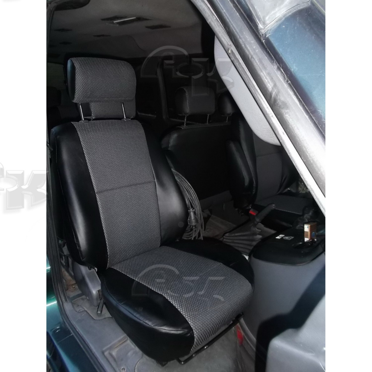 Чехлы из экокожи SsangYong Istana I [631] 1995-2004 (Мод.407.0) - Минивэн Автокомфорт
