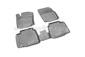 Коврики в салон FORD Mondeo 2007-2014, 4 шт. (полиуретан)