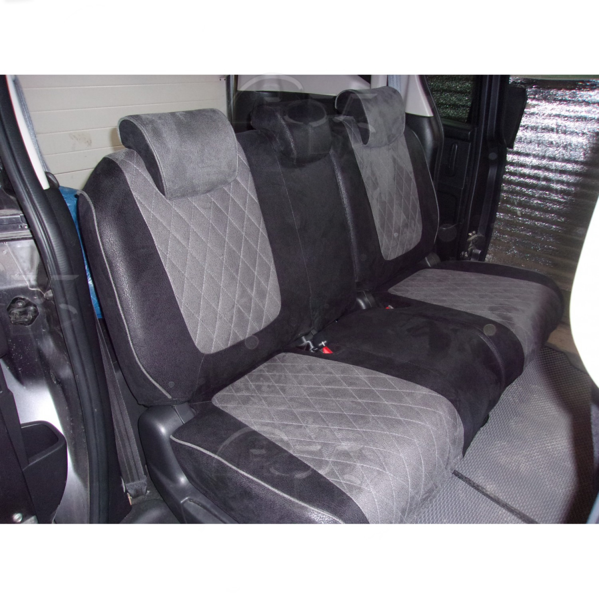 Чехлы из экокожи Honda Freed+ 2016-2019 60/40 на 2 ряда Автокомфорт