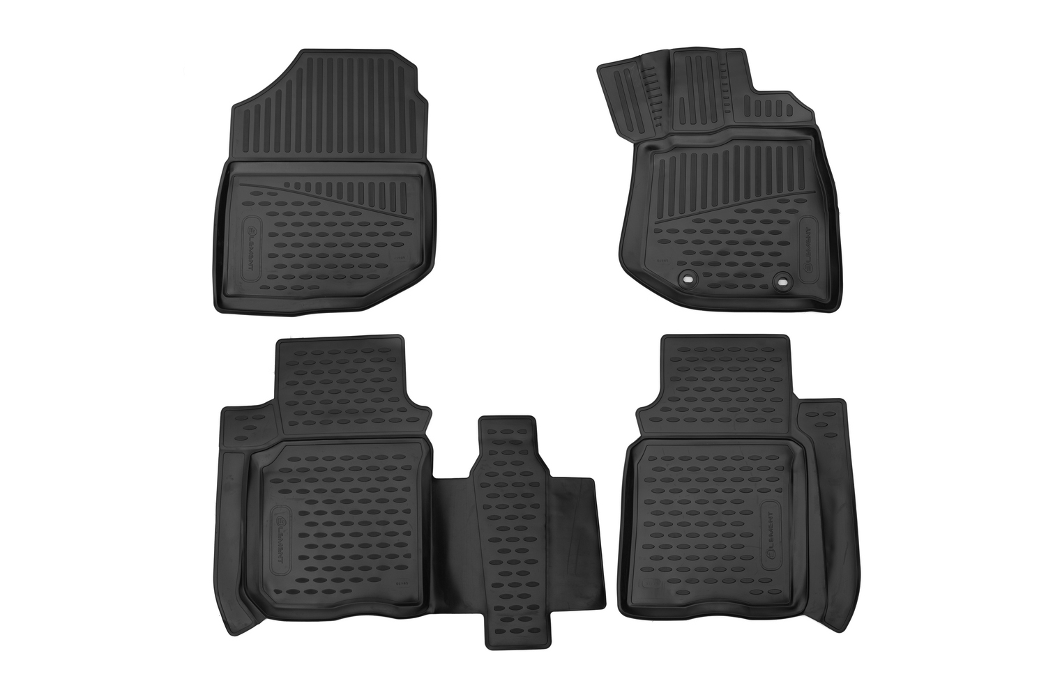 Коврики 3D в салон HONDA Fit Shuttle / Fit 2 2007-2013 правый руль (полиуретан)