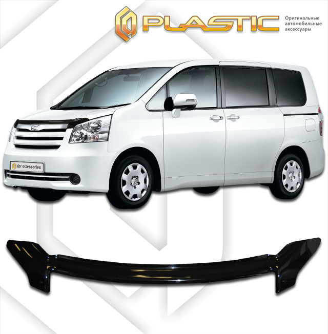 Дефлектор капота Classic черный Toyota Noah  2007-2013 СА Пластик