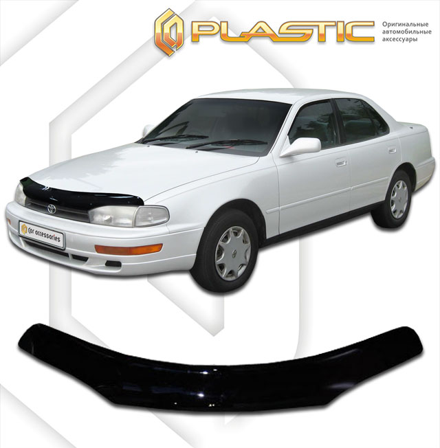 Дефлектор капота Classic черный Toyota Scepter  1992-1996 СА Пластик