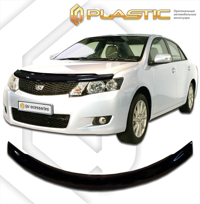 Дефлектор капота Classic черный Toyota Allion  2007–2016 СА Пластик
