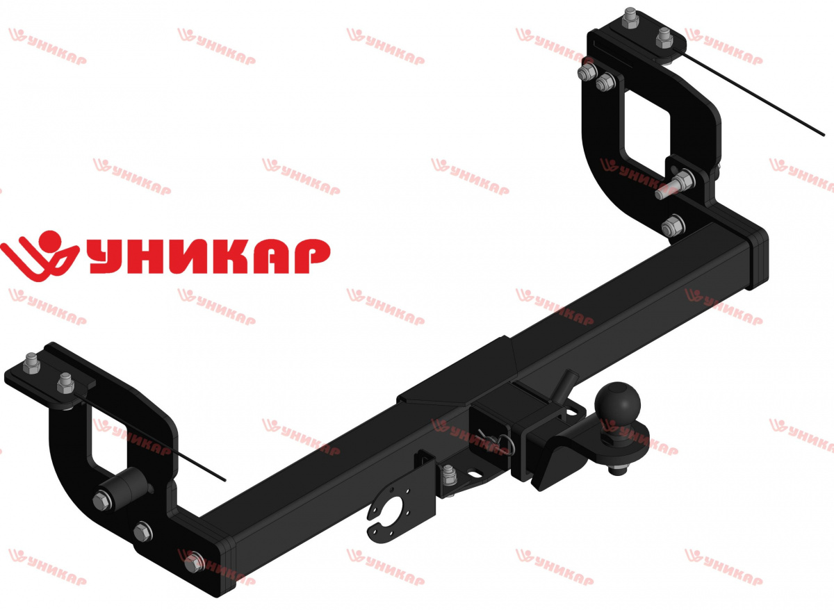 Фаркоп ТСУ Suzuki Jimny 1998-2018 тип Е (3 дверный) Уникар