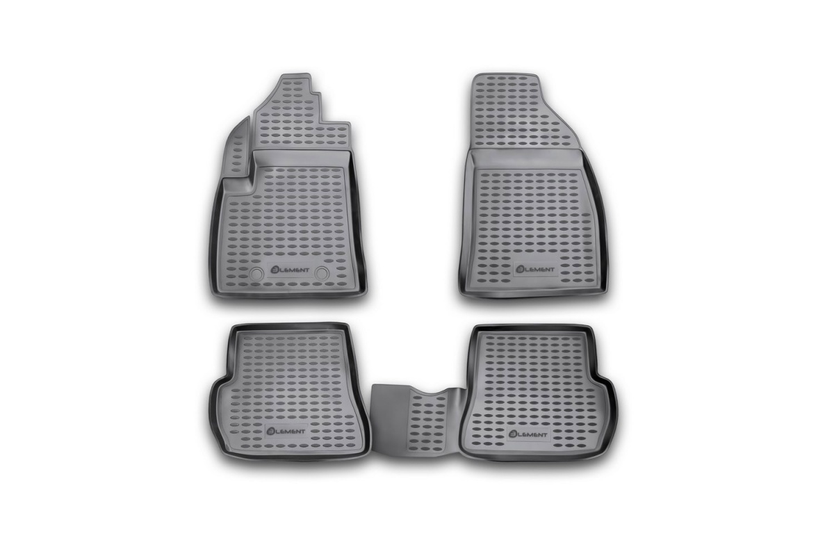 Коврики в салон FORD Fusion 09/2002->, Fiesta 2002-2008, 4 шт. (полиуретан)